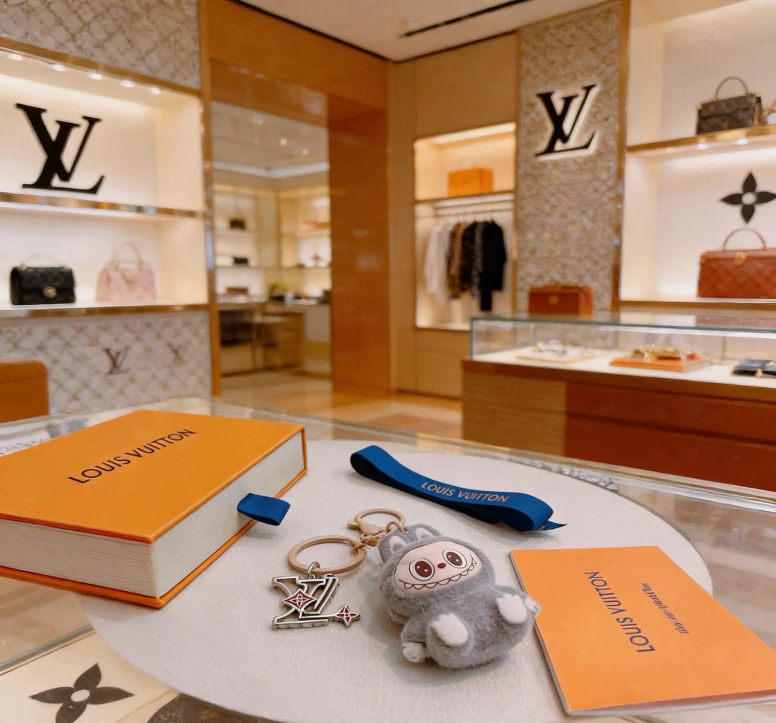 Louis Vuitton Keychain with Miffy